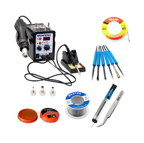 Kit Estación para Soldar + Accesorios 878D-KIT7 WESTOR