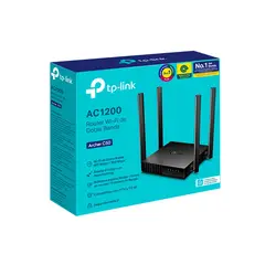 TP LINK - ROUTER TP-LINK AC1200 DOBLE BANDA ARCHER C50 INALÁMBRICO