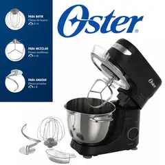 OSTER - BATIDORA PLANETARIA 4LT 12 VELOCIDADES COLOR NEGRO MOD FPSTSMPL2B