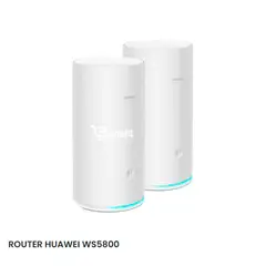 HUAWEI - Router WS5800 Mesh, 2 Pack, Blanco Wi-Fi 6 2200Mbps