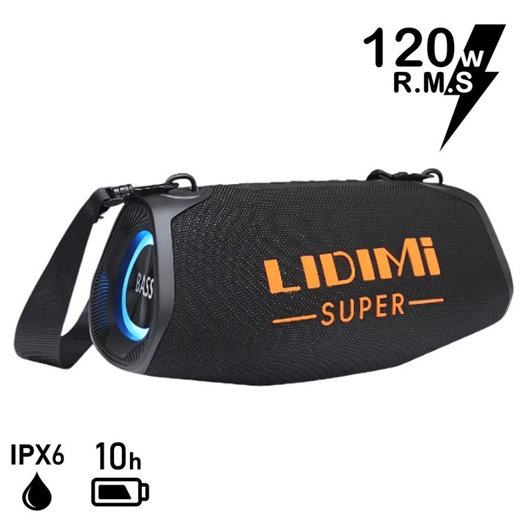Parlante Portátil Super 120W D-S688 Bluetooth USB 2025