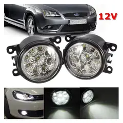 GENERICO - 2Pcs Faro H11 Neblinero 9 LED 27W Luz Blanca 12V