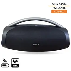 LIDIMI - Parlante Portátil LD-S641 con 2 altavoces Bluetooth USB