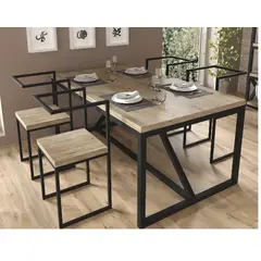 GENERICO - Juego de comedor con sillas LEGACY