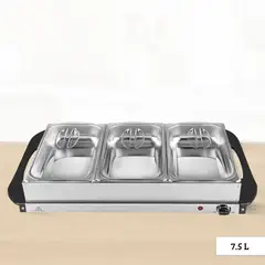 ALFANO - Samovar de Tres Divisiones 7.5 L