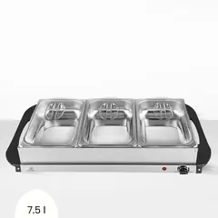 ALFANO - Samovar de Tres Divisiones 7.5 L