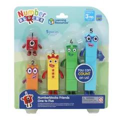LEARNING - Numberblocks 1 al 5 Figuras coleccionables