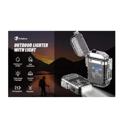 GENERICO - ENCENDEDOR LINSHOP ELÉCTRICO ACUÁTICO CON LINTERNA