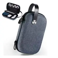 VARIOS - Estuche Organizador Rígido Electrónicos de Viaje Impermeable Azulino