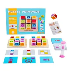 GENERICO - Cubo Puzzle Diamonds 3D