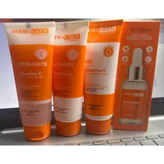 GENERICO - Kit SkinCare Brasilero DermaChem Limpia-Exfolia-Aclara-Hidrata-Ilumina