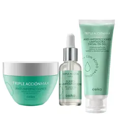 ESIKA - KIT Limpiador Serum y Crema Anti-Imperfecciones Triple Acción Max
