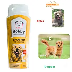 BOBBY - SHAMPOO HIPOALERGÉNICO PARA PERROS FRASCO x 300 mL