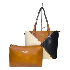 GENERICO - Duo Cartera Para Dama A4 + Morral Vb