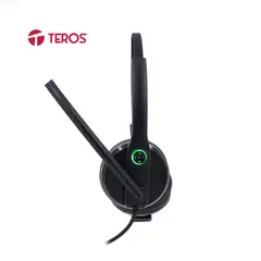 TEROS - Audífono Alámbrico TE-8039CS USB