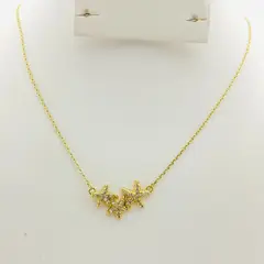 GENERICO - Collar Acero Estrellitas de Mar