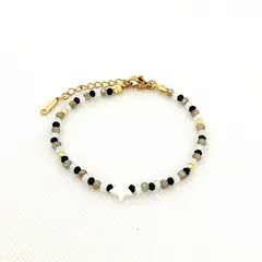 GENERICO - Pulsera Regulable Muranos y Acero - Diana