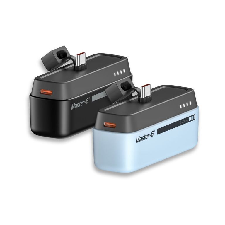 Pack x 2 Power Bank Mini Master-g 5000mAh 20W Tipo C Power Delivery
