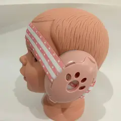 GENERICO - OREJERAS ANTIRUIDO 2 en 1 PARA BEBÉS - ROSADO