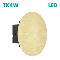 Eglo - Lampara Pared Talamello 1x4w