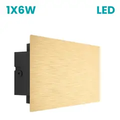 Eglo - Lampara Pared Talamello 1x6w