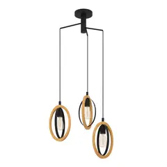 EGLO - Lámpara Colgante Basildon 3