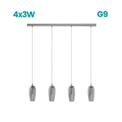 EGLO - Lámpara Colgante Farsala G9