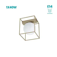 EGLO - Lámpara De Techo Vallaspra