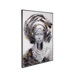 EGLO - Cuadro Longoza Dorado Y Negro