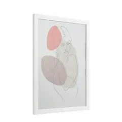 EGLO - Cuadro Roberval Blanco Y Rosa