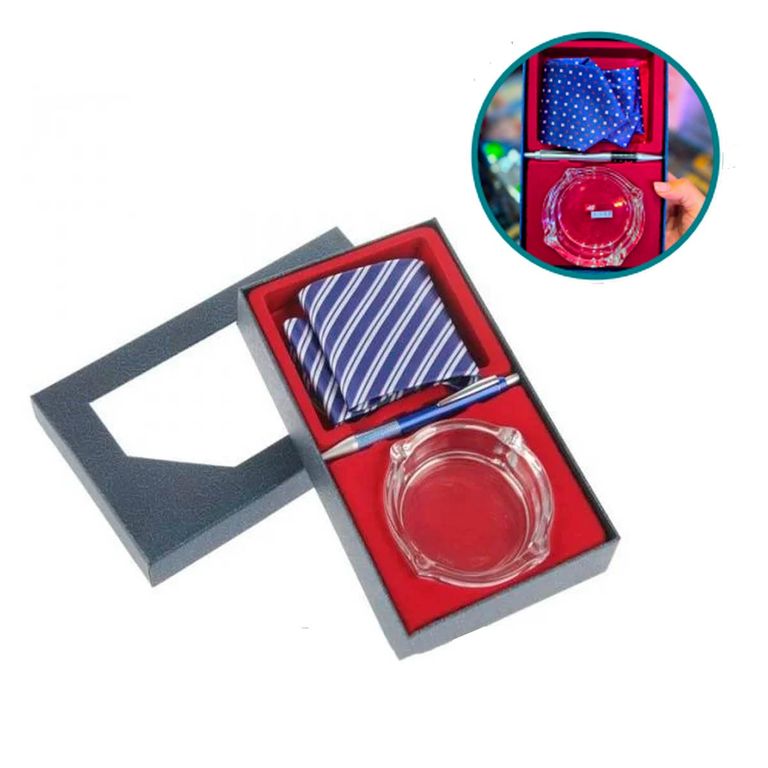 Set de 3 Pzas Corbata Senocero y Lapicero