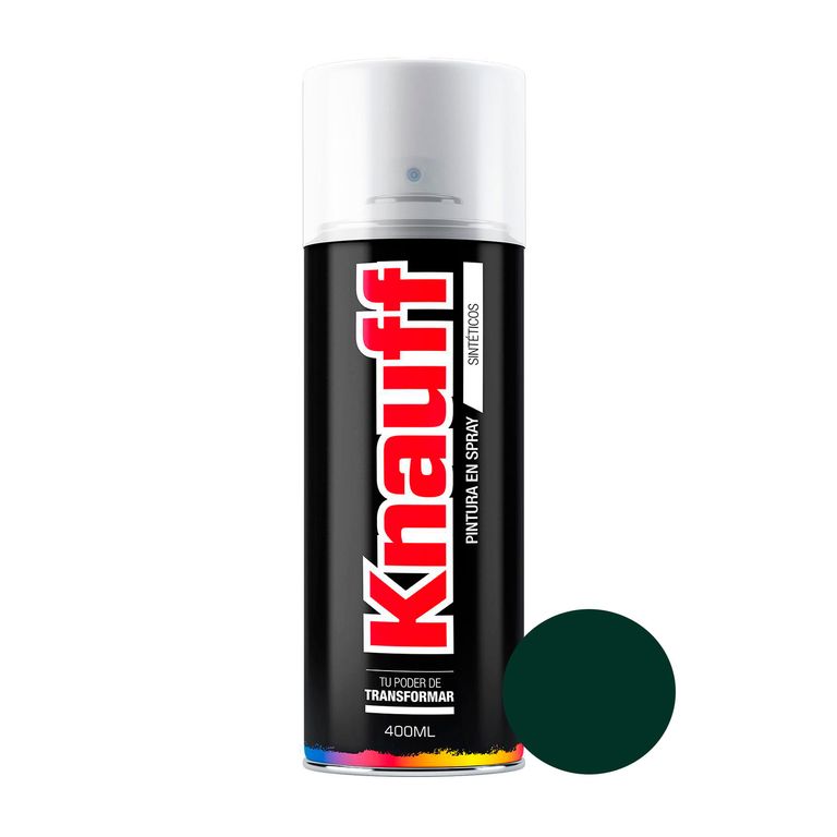 Pintura Verde Oscuro Spray Aerosol Knauff