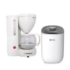 IMACO - Combo Deshumedecedor De Closet + Cafetera electrica 6 Tazas