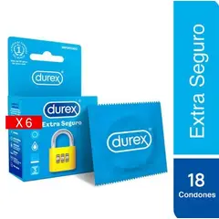 DUREX - Preservativo Extra Seguro 18 Unds