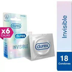 DUREX - Preservativo Invisible 18 Unds