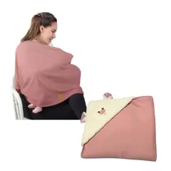 EUBEBE - Pack Baby Shower Manta + Cobertor de lactancia