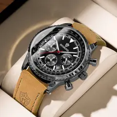 GENERICO - Reloj BINBOND para Hombre - Elegante - Cuero