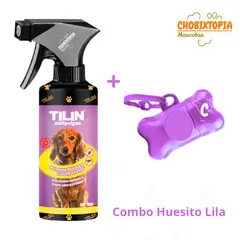PLOP - ANTIPULGAS TILIN x 180mL - PORTABOLSA LILA