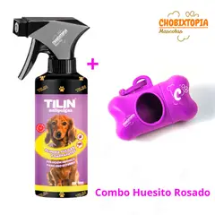 PLOP - ANTIPULGAS TILIN x 180mL - PORTABOLSA FUCSIA