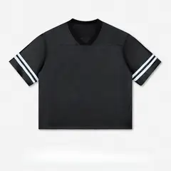 TIOZONEY - Camisa de manga corta para hombre - Negro