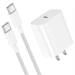 GENERICO - Cargador Compatible con iPhone 15 y 16 Carga Rápida