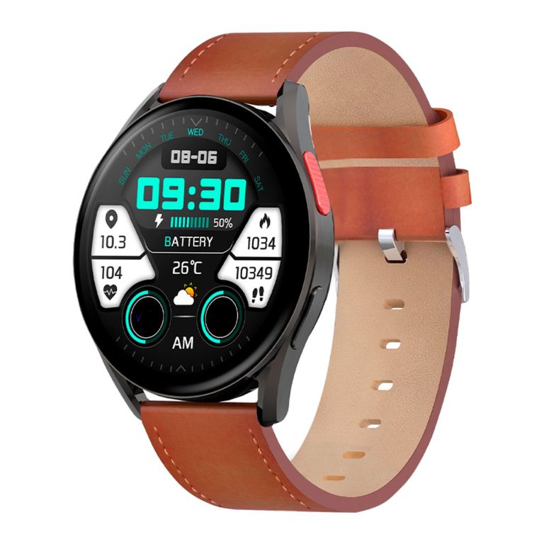 Smartwatch TE-8081B 143 AMOLED IP68 bluetooth 53 negro