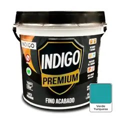 PINTURAS INDIGO - Látex INDIGO PREMIUM Verde Turquesa