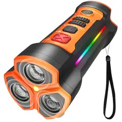 GENERICO - Ahuyentador Perros XP40 Ultrasonico Recargable Linterna LED