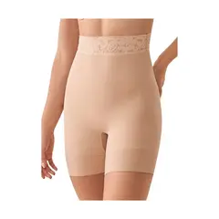 GENERICO - Short Faja Efecto Braga ML - Negro