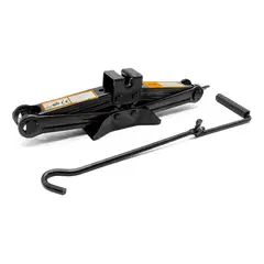 JET - Gata Hidráulica Castillo para Auto 1 Tonelada Negro 37x7.5cm