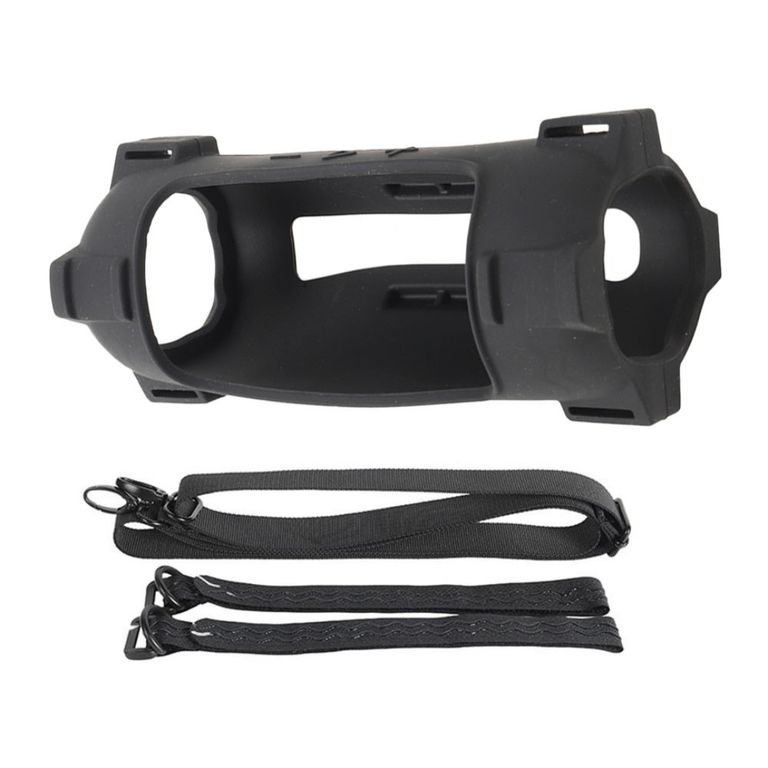 FUNDA CASE PROTECTOR SILICONA CON CORREA PARA JBL FLIP 7 NEGRO