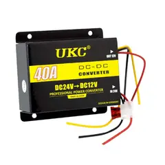 OPALUX - Reductor de Voltaje DC 24V a 12V 40A DDC-40A UKC