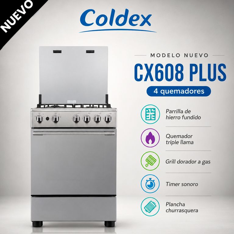 COCINA A GAS CX608 PLUS