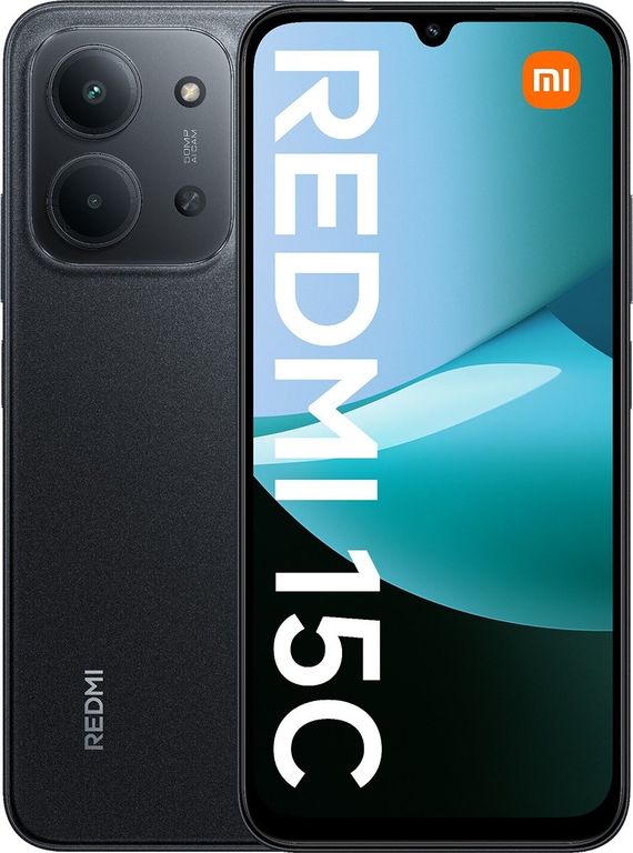 REDMI 15C 4+4GBRAM + 128GB - NEGRO